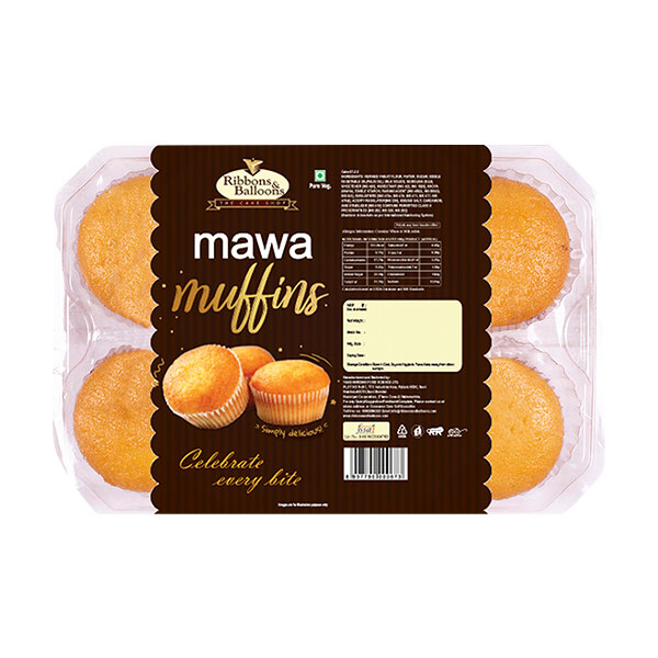 6Pcs Muffins Mawa