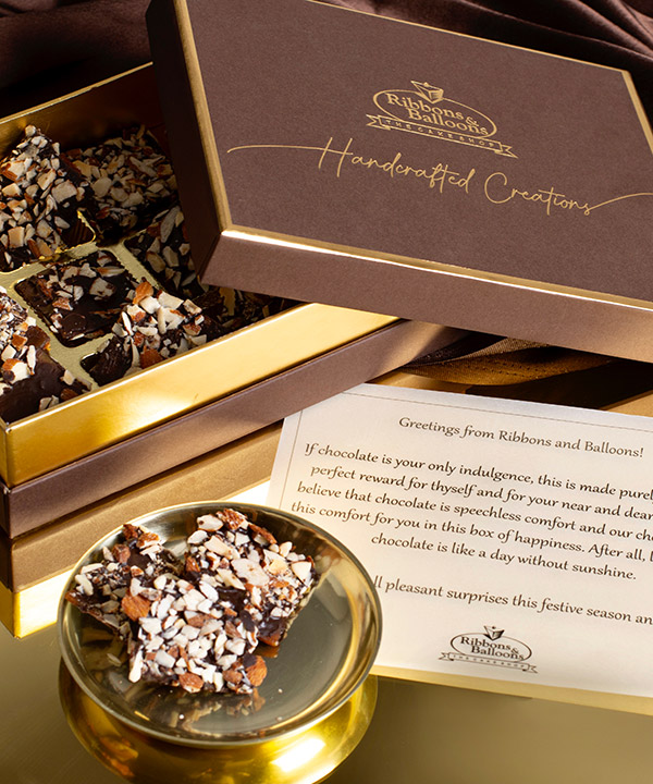 Handcrafted creations - Almond Praline