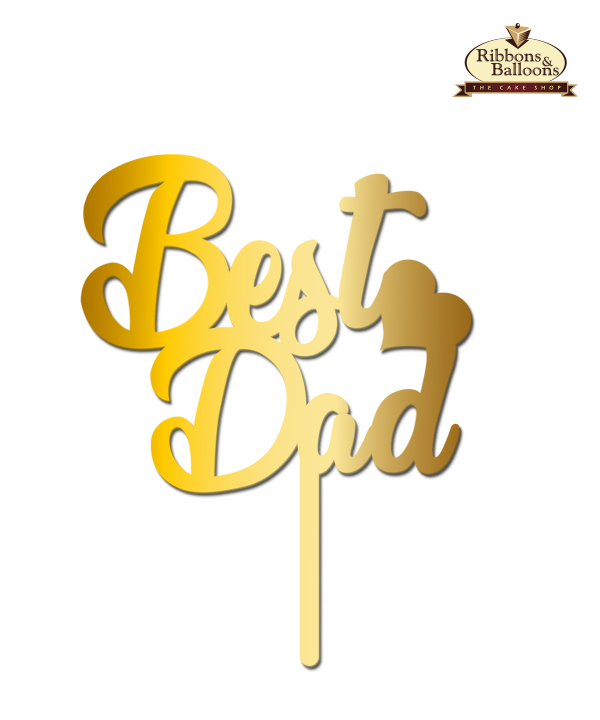 Fathers Day  Cake Topper
