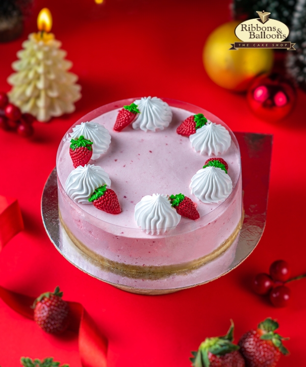 Strawberry Cold Cheese Cake