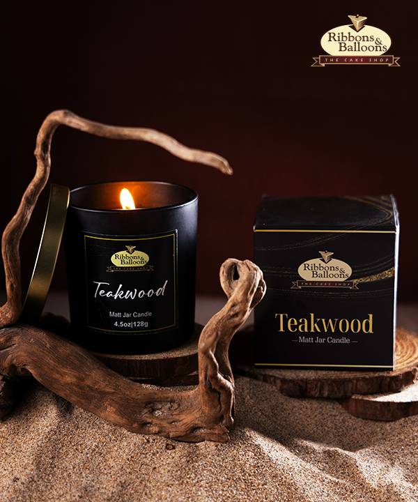 Black Teakwood - Matte Jar Candle
