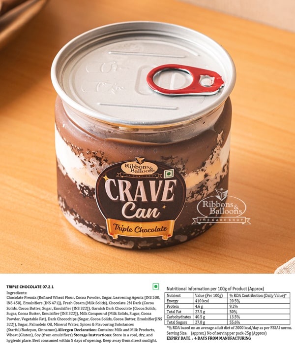 Crave Can Triple Chocolate