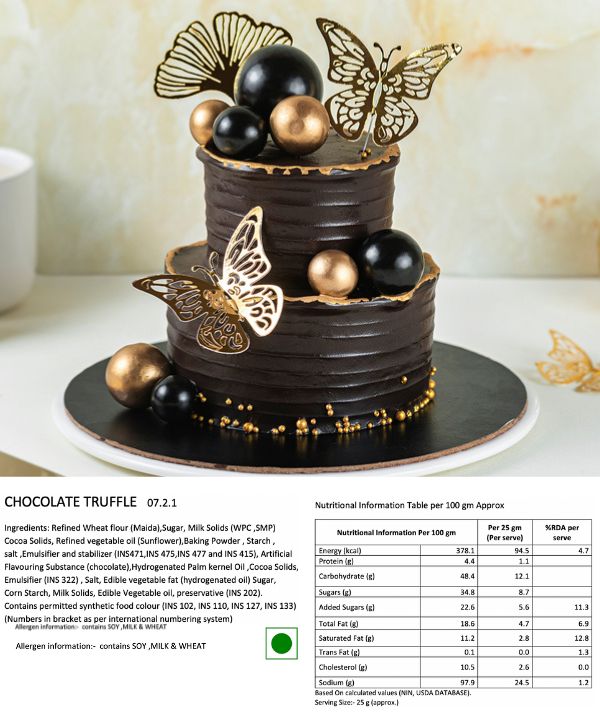 Midnight Charm Cake