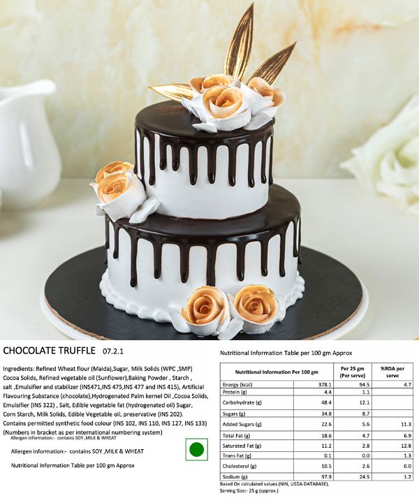 Royal Bloom Charm Cake